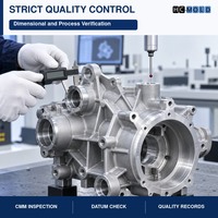 Solutions de fonderie sous pression industrielle pour les corps de pompes avec support de moulage et de commande numérique (CNC)