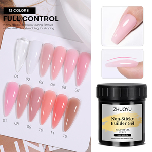 Suministros de Uñas al por Mayor, Set de Gel Constructor TPO Free de Marca Privada, 100g, Gel Constructor Sólido No Pegajoso, Removible en Agua, para Uñas - Product Image 3