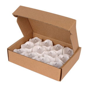 12 Bộ Đèn Led Màu Vàng Hổ Phách Nhấp Nháy Nến Không Lửa Với Bộ Hẹn Giờ Đèn LED Trà Thời Gian (6 Giờ Tắt 18 Giờ) - Product Image 6