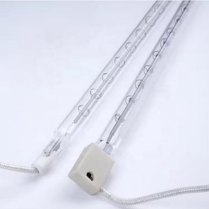 Yếu tố Điện thạch anh <span class=keywords><strong>Halogen</strong></span> thủy tinh Uốn Cán IR Emitter Chai thổi máy IR đèn sưởi <span class=keywords><strong>38</strong></span> - Product Image 2