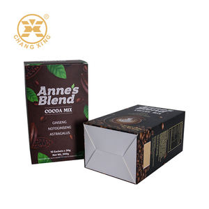 Boîtes <span class=keywords><strong>d</strong></span>'emballage pour café en conserve personnalisées en carton blanc imprimé, écologiques, pour feuilles de thé, avec fermeture à rabat et fond plat pour expédition - Product Image 2
