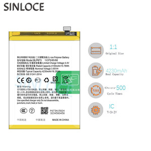 Sinloce แบตเตอรี่โทรศัพท์มือถือแบบพกพาสำหรับ <span class=keywords><strong>BLP673</strong></span> OPPO OnePlus 5 1 + 5T - Product Image 4