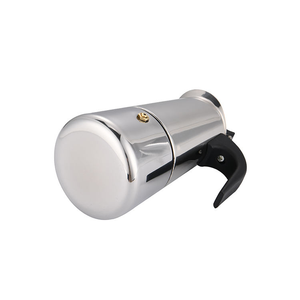 Cafetière à expresso 6 tasses grande capacité et cafetière moka en acier inoxydable 304 avec couvercle pour usage domestique - Product Image 3