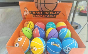 Palla da basket rimbalzante per bambini da 2 a 4 anni, in materiale TPE, divertente gioco all'aperto - Product Image 3