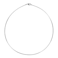 Kalung Minimalis Milskye Perak 925 Berlapis Emas 14k Rantai Tulang Ular Kalung Choker Sederhana