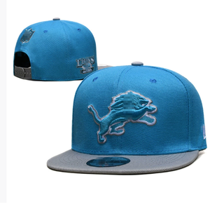 Sombrero <span class=keywords><strong>de</strong></span> algodón bordado 3D América Detroit Lions Philadelphia Eagles fútbol baloncesto béisbol 32 equipos gorra Snapback - Product Image 1