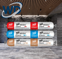 Scellant silicone pour plaques d'aluminium, résistant aux intempéries, pour véranda, mur rideau, construction de fenêtres, qualité OEM/ODM, emballage de qualité supérieure