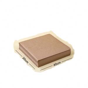 Papier sulfurisé non couché en pâte de bois, personnalisé avec logo, double, écologique, résistant à la chaleur, imperméable, recyclable, alimentaire, pour nouilles - Product Image 4