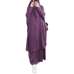 فستان نسائي بأكمام طويلة ثوب إسلامي عباية فستان طويل إسلامي