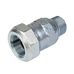 Conector de compresión de hierro fundido de 2 pulgadas x 60,3 mm para tuberías de acero, accesorio genérico - Product Image 1