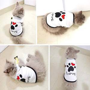 유럽 패션 애완 동물 의류 강아지 티 탱크 탑 민소매 단순히 애완 동물 강아지 셔츠 애완 동물 의류 여름 - Product Image 6