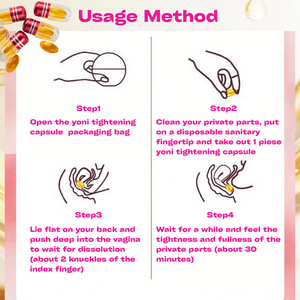 כמוסות רכות צמחיות סיניות לנשים להצרת הנרתיק והידוקו, עם שיפור מיני ולחות אינטימית - Product Image 6