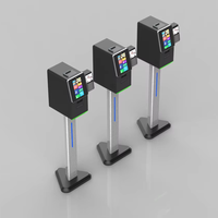 Portable Hotel Automatic Payment Terminal Kiosk mit Hotelzimmer Key Card Scanner Hotel Self Check In und Out Key Kiosk