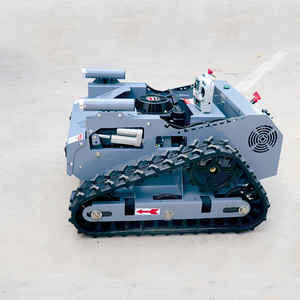 Cortacésped de control remoto inalámbrico capaz de funcionar hasta a 100 metros de distancia sin fatiga ni salpicaduras de restos de hierba - Product Image 1