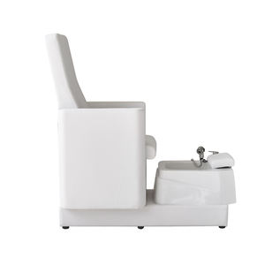 Chaise blanche moderne de manucure de spa pour les pieds en cuir de salon de beauté <span class=keywords><strong>fauteuil</strong></span> de pédicure de salon de spa pour les ongles au <span class=keywords><strong>design</strong></span> simple à vendre - Product Image 5