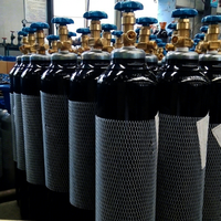 Bouteille de gaz azote en acier sans soudure Chun Miao haute pression 6m avec garantie de 3 ans pour le gonflage des pneus et les applications aérospatiales