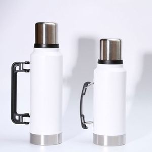 Bouteille d'eau d'extérieur grande capacité 1,0L 1,4L 1,9L en acier inoxydable, thermos à double paroi isolé sous vide - Product Image 4