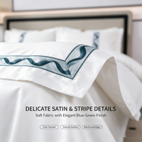 Ensemble de draps en microfibre percale blanc uni, taille simple, 4 pièces, avec taies d'oreiller et housse de couette, toutes saisons, pour usage hôtelier