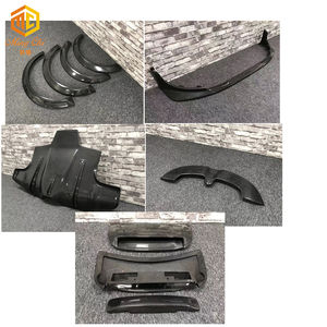 Kit de carrosserie en fibre de carbone, diffuseur de lèvre avant, becquet latéral, garde-boue latérale, adapté pour MINIR55 R56 <span class=keywords><strong>JCW</strong></span> - Product Image 3