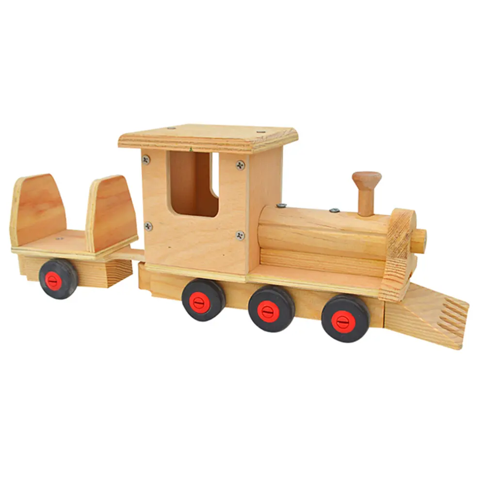 Education Wooden Toy Set Wooden Train Tracks wooden toy for kids