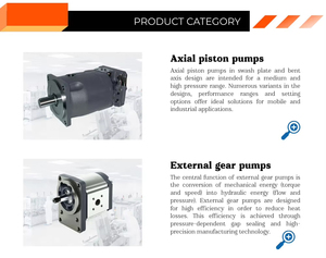 משאבות בוכנה הידראוליות מסדרת Rexroth A10VSO (A10VSO10/A10VSO18/A10VSO28/A10VSO45/A10VSO71/A10VSO100) נפח 10.5 סמ\\\"ק 22 כוחות סוס - Product Image 3