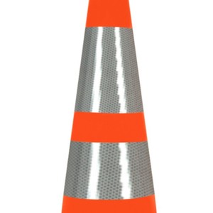 Cône de signalisation routière réfléchissant Acer 45 cm 70 cm 90 cm, haute durabilité, cônes de signalisation de sécurité, RC450G-1 - Product Image 1
