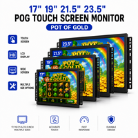 Monitor de Pantalla Táctil Infrarroja con Interfaz DVI de 17 Pulgadas, 19 Pulgadas, 21.5 Pulgadas, 23.5 Pulgadas, Relación de Aspecto 4:3, POG Pot of Gold
