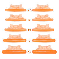 Bestar Private Label Auto-adhésif Gel de silicone pour permanente de cils sans colle, coussinet de rehaussement de cils réutilisable semi-permanent, boîte en plastique, vente en gros