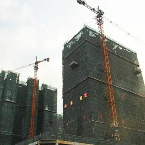 IHURMO preço de fábrica 60m jib 8 ton qtz80 tc6012 auto erigindo construção torre guindaste
