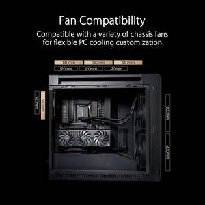 Boîtier Full Tower ProArt PA602 en Verre Trempé avec Ports USB Frontaux, Support E-ATX, Radiateur 360mm, Double Ventilateurs 200mm – Idéal pour les Professionnels (Vente en Gros) - Product Image 5