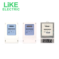 Compteur d'énergie électrique monophasé électronique DDS606 pour usage domestique, idéal pour les chambres à louer, 220 V