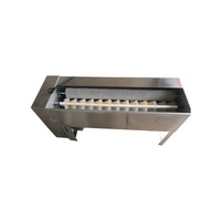 Machine à laver nettoyeur d'oeufs en acier inoxydable pour les fermes utilisation de boulangerie avec moteur comme composant principal équipement de lavage de nettoyage d'oeufs