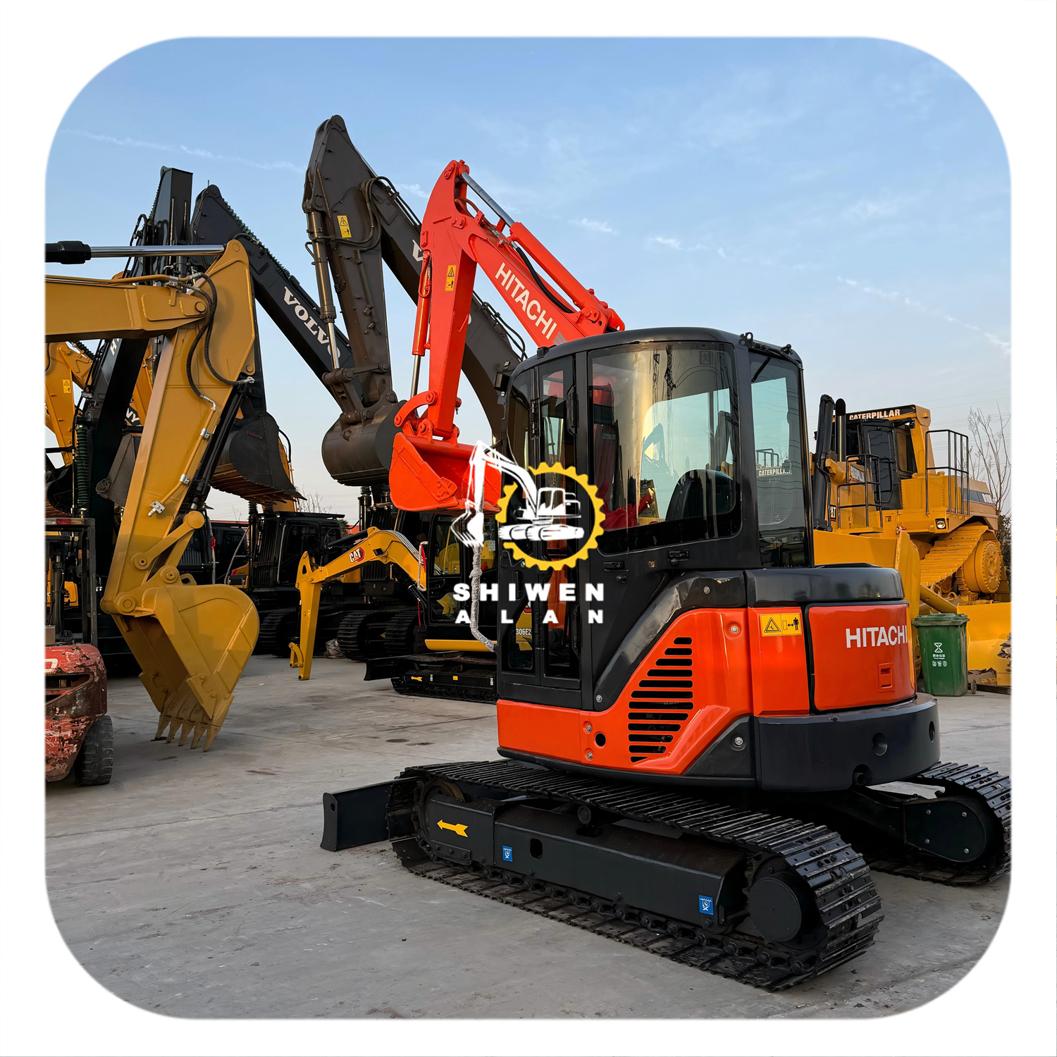Hitachi ZX55UR - High Quality Mini Excavators for Sale