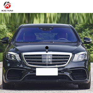 Kit de Carrocería Aerodinámico Estilo S63 AMG, Juego Completo de Parachoques Delantero y Trasero para <span class=keywords><strong>Mercedes</strong></span> Benz Clase S W222 2018-2020 - Product Image 3