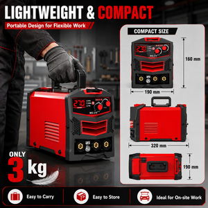 Nouvelle machine à <span class=keywords><strong>souder</strong></span> portable <span class=keywords><strong>MIG</strong></span>-270 220V, 3 en 1, sans gaz, <span class=keywords><strong>MIG</strong></span> MMA Lift TIG IGBT, équipement de soudage des métaux - Product Image 6