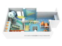 Petite aire de jeux intérieure pour tout-petits, espace de jeux souple personnalisé pour enfants, maison de jeux pour les écoles maternelles et les centres familiaux