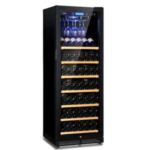 120 Chai 24 Inch Được Xây Dựng Trong Ice-Maker Hoặc Freestanding Vino Temp Wine Cooler Bia Và Tủ Lạnh Rượu Vang Với Hệ Thống Làm Mát Máy Nén