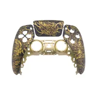Remplacement de la coque pour PS5 Elite Gamepad 1rd Generation Version Couverture avant Gamepad Remplacement du couvercle supérieur Remplacement de la pièce de rechange
