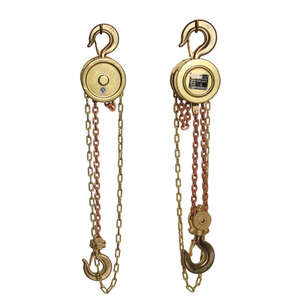 Palan à chaîne manuel de type HBSQ de 2 tonnes antidéflagrant de meilleure qualité pour équipement de levage de l'industrie pétrolière - Product Image 1