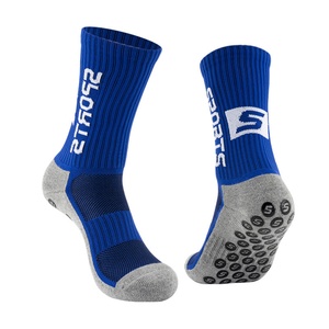 PRO-Grade Children Youth Football <b>Socks</b> Terry-Lined Crew Anti-Slip Grip Customized Colors for Summer Multi-Sport <b>Training</b> - Product Image 3