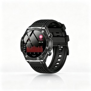 Montre connectée ECG CES Scientific Sleep Aid BT Call, mesure de la pression artérielle, <span class=keywords><strong>SOS</strong></span>, suivi sportif et santé, IP67, écran AMOLED 5.2 pouces, unisexe - Product Image 1
