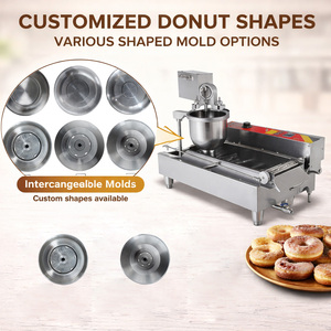 Macchina Automatica Mini per Ciambelle a Fila Singola, Friggitrice per Ciambelle, Produttore Automatico di Ciambelle OEM per Ristoranti e Panifici - Product Image 2