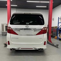 Kit carrosserie Toyota Alphard AH20 2008-2015, transformation de l'ancien modèle en nouveau style AH30 Monalisa, ensemble complet pare-chocs, calandre, phares LED, refit