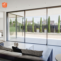 Villa Balcony Aluminum Sliding Door com Isolamento Térmico Exterior e Moldura Ultra Slim