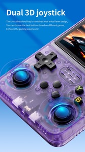 เครื่องเล่นเกมพกพา R36S หน้าจอ IPS 3.5 นิ้ว ความจุ 64GB เกมส์กว่า 15000 เกมส์ แบตเตอรี่ใช้งานได้ยาวนาน เครื่องเล่นเกมวิดีโอพกพาแบบคลาสสิคย้อนยุค - Product Image 6