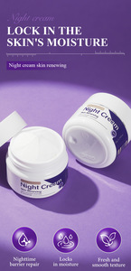 Crème de nuit à la niacinamide 50g, blanchiment de la peau du visage, anti-âge, raffermissante, hydratante, anti-rides, réparation du pigment, collagène, soin réparateur de nuit - Product Image 6