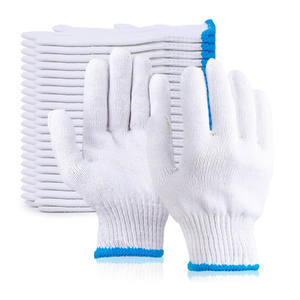 Guantes de Seguridad de Alta Calidad y Buen Precio, Marca <span class=keywords><strong>Ekai</strong></span>, 10 Calibres, Blancos Naturales, para Uso General en la Construcción, Lisos, Antipolvo - Product Image 4