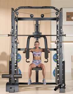 Ensemble d'Équipement d'Entraînement de Force Intégré à Prix d'Usine Bas - <span class=keywords><strong>Machine</strong></span> <span class=keywords><strong>Smith</strong></span> de Fitness pour la Maison - Combinaison Multifonctionnelle Nouvelle - Product Image 6