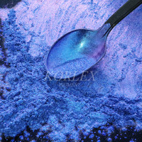 Pigment super caméléon en poudre Pigment de mica à changement de couleur rouge violet orange Pigment scintillant en vrac de qualité cosmétique