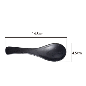 Cuillères <span class=keywords><strong>à</strong></span> soupe et <span class=keywords><strong>à</strong></span> riz <span class=keywords><strong>en</strong></span> céramique de restaurant japonais de haute qualité pour un usage domestique et cuisine servant une <span class=keywords><strong>cuillère</strong></span> <span class=keywords><strong>à</strong></span> <span class=keywords><strong>café</strong></span> de service de cuisine - Product Image 5